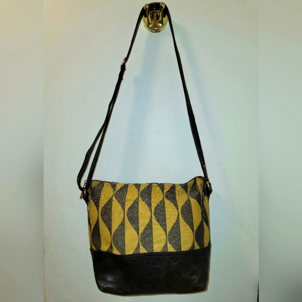 ADD LIBB Charelston SC Crossbody Handcrafted Pocketbook Handbag Purse EUC